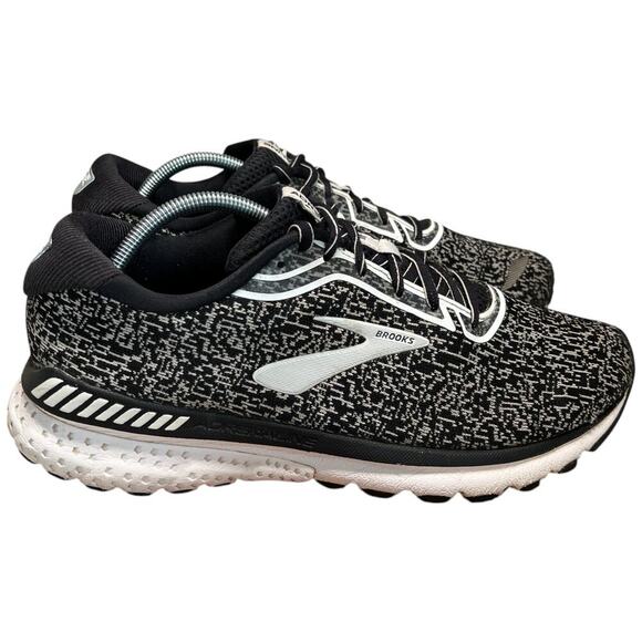Brooks Adrenaline GTS 20 Men's SZ 11.5 Sneaker Black White Oreo READ Need Insole - Picture 6 of 16